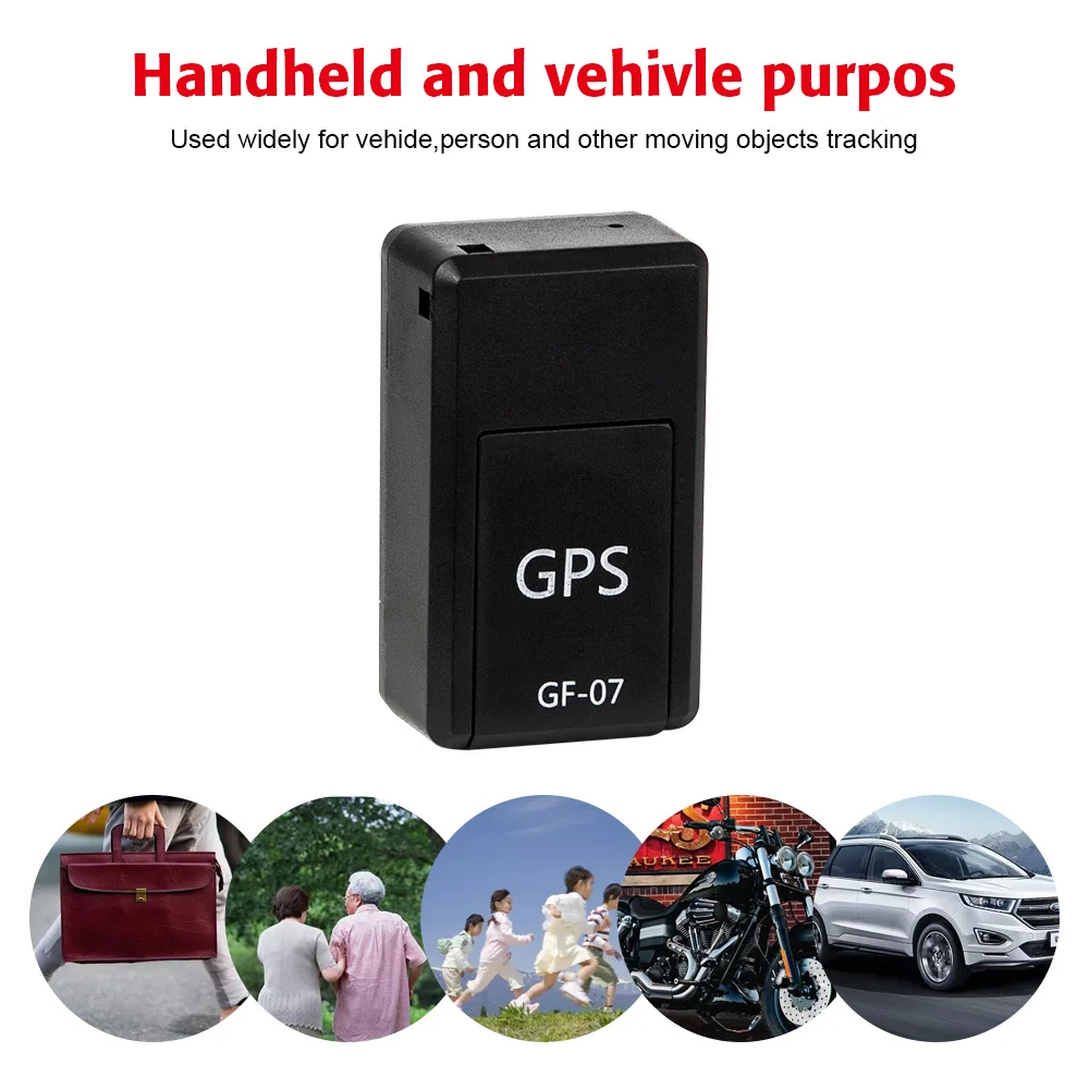 

Мини GPS трекер GF-07 постоянный магнитный SOS устройства слежения для автомобиля определения местоположения ребенка трекер локатор системы мини GPS