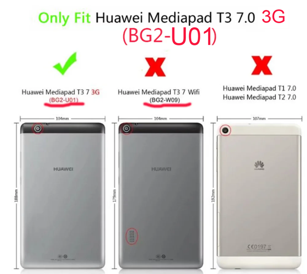 soft TPU case for Huawei MediaPad T3 7.0 3G version BG2-U01 Tablet 7.0&quot painted Printing Silicone tablet Cover Coque Capa Funda |