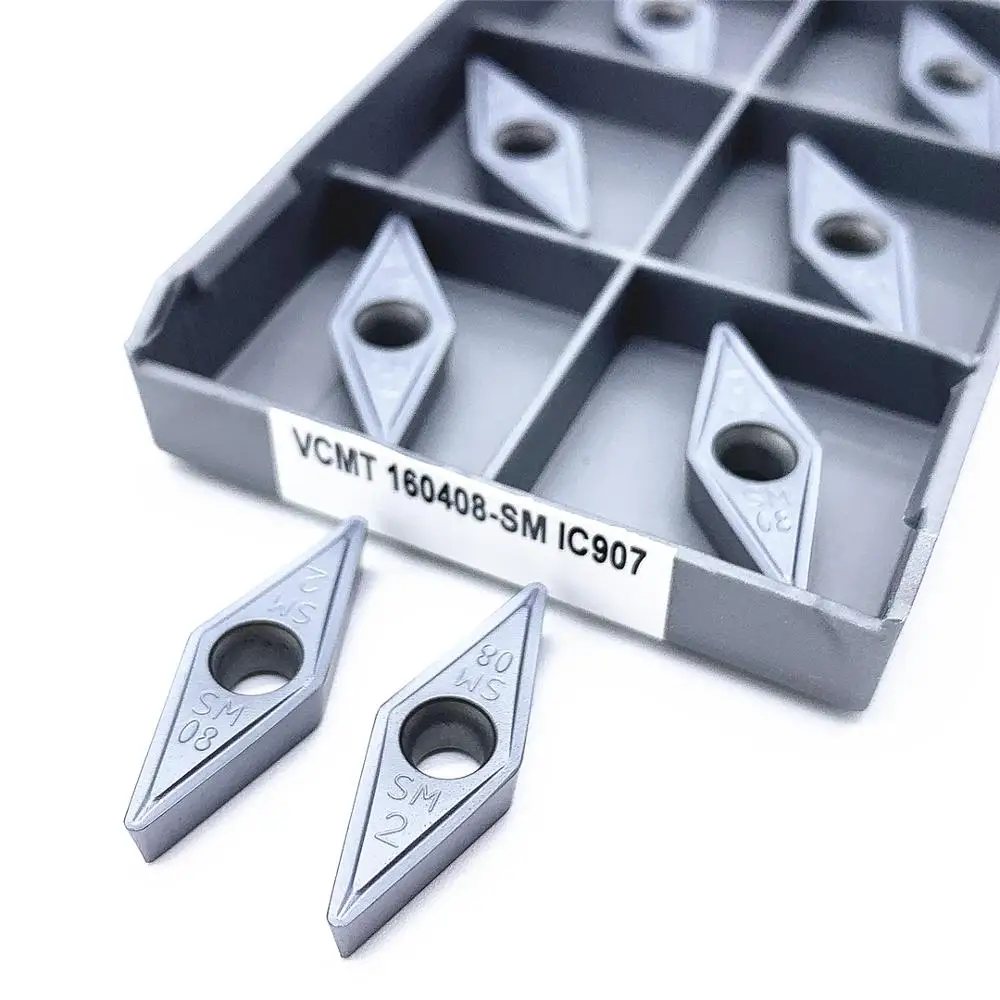 VCMT160408 SM IC907/908 инструмент для внутренней обточки VCMT 160408 твердосплавная вставка
