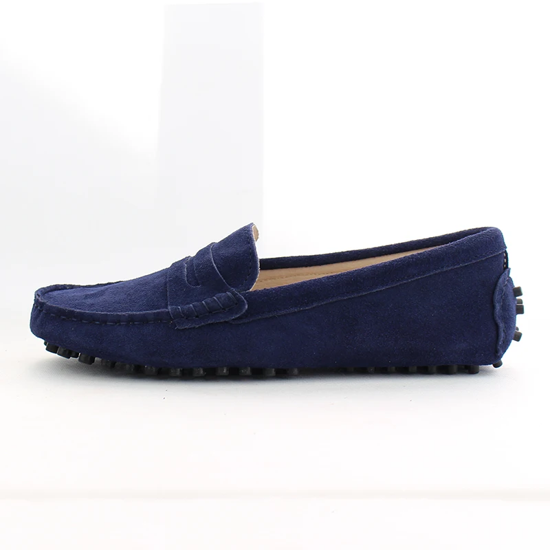Мужские мокасины из натуральной кожи мягкие лоферы обувь на плоской подошве