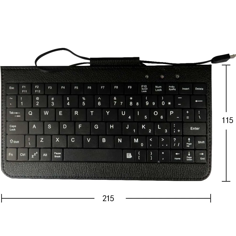 USB-клавиатура для планшетов Samsung Note 8 0 N5100 Tab Active E Lite 7 Высококачественная +