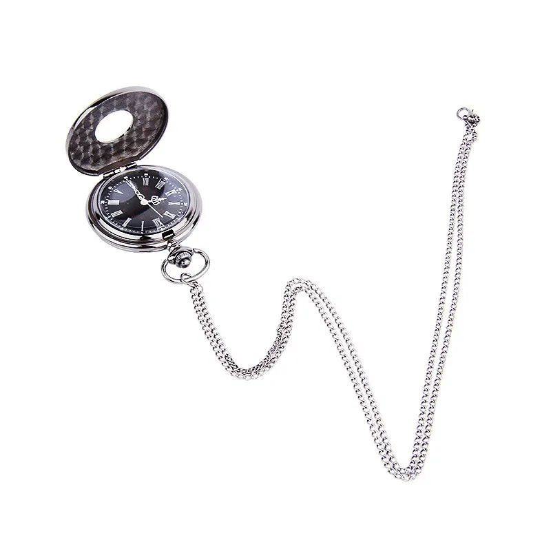 

Men's watches Simple Retro Romantic Double Display Pocket Watch Quartz Watch men death note