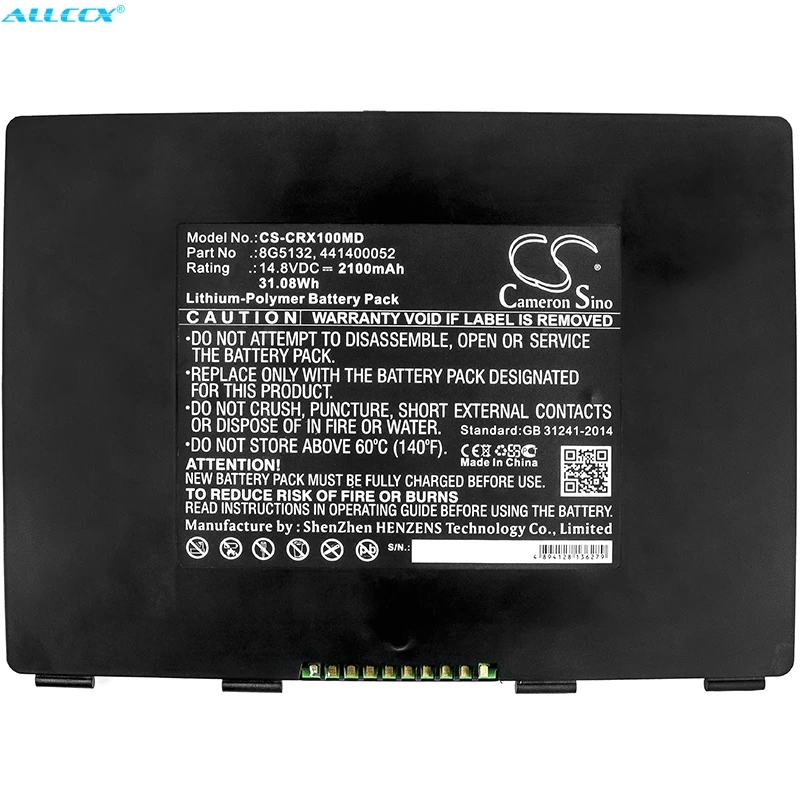 Cameron Sino Аккумулятор 2100 мАч 8G5132 441400052 SPAC1432 для tristream DRX 1 System Imager 450 465|Цифровые