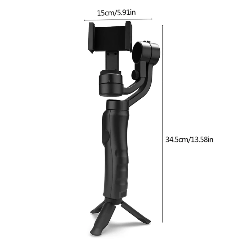

Handheld 3-Axis Gimbal Stabilizer-Compatible With All Brands Of Smartphones