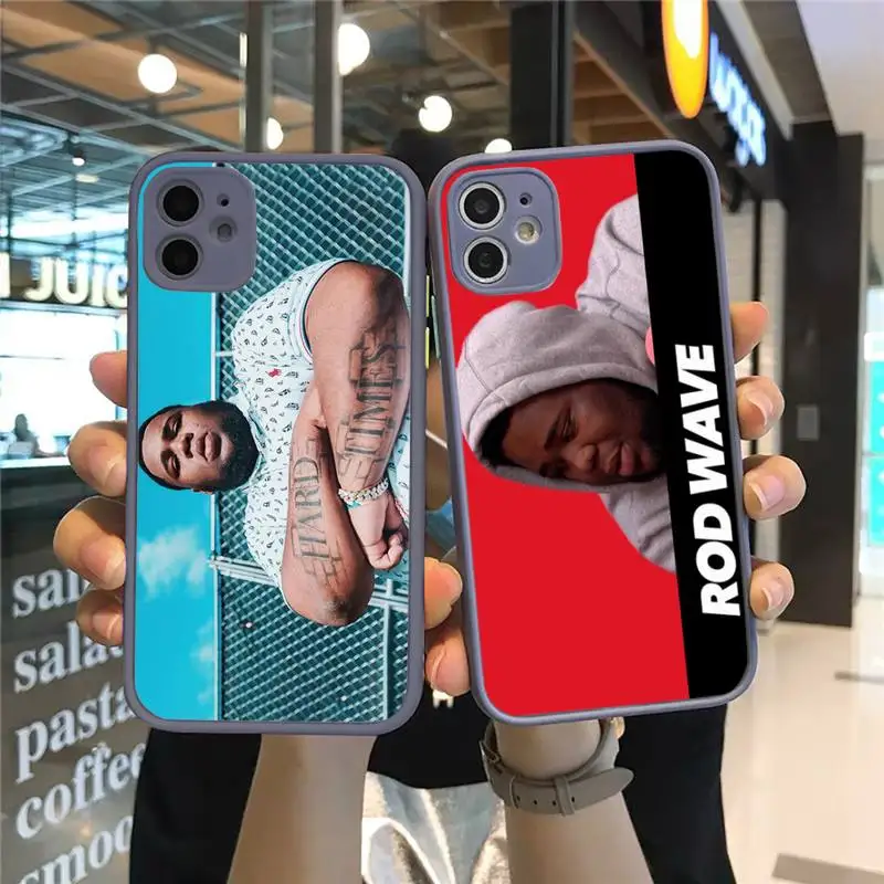 

Babaite rod wave fat man fashion Phone Case Matte Transparent for iPhone 7 8 11 12 s mini pro X XS XR MAX Plus cover funda