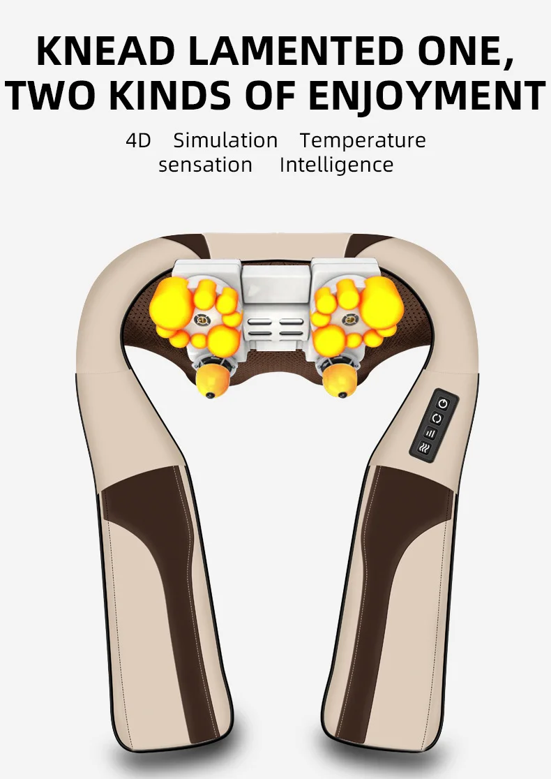 

Massage shawl kneading massage shawl hot compress belt speed control neck massager cervical back