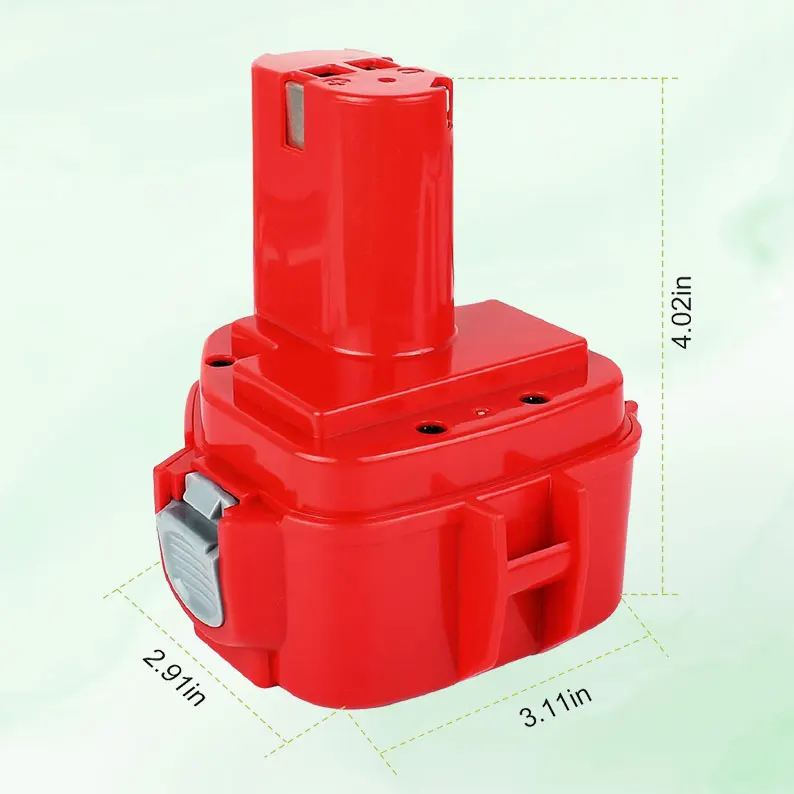 Никель-металлогидридный аккумулятор Bonacell 12 В для Makita PA12 4000 мАч 1220 1222-2 192598 S 1233SB 1233