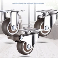 203f 1 251 52 inch 4 pack swivel caster wheels fixed universal caster wheels with safety dual locking heavy duty brake