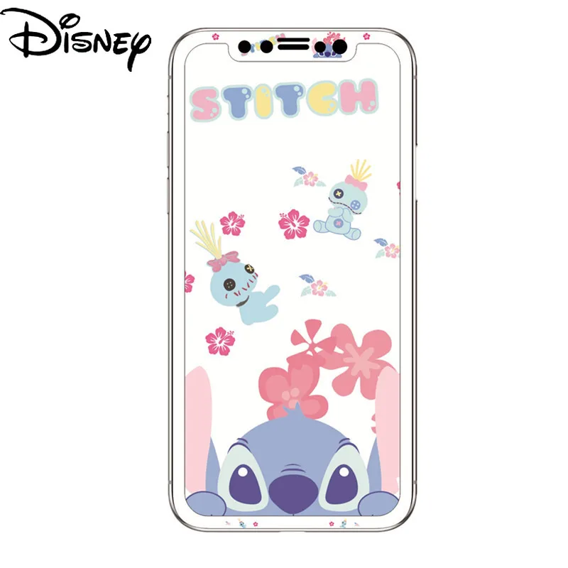 

Disney Cartoon Tempered Film for IPhoneXR Tempered Film for IPhone8p/7P/XM/6/6s/6p/7/8/xr Protective Screen Tempered Glass Film