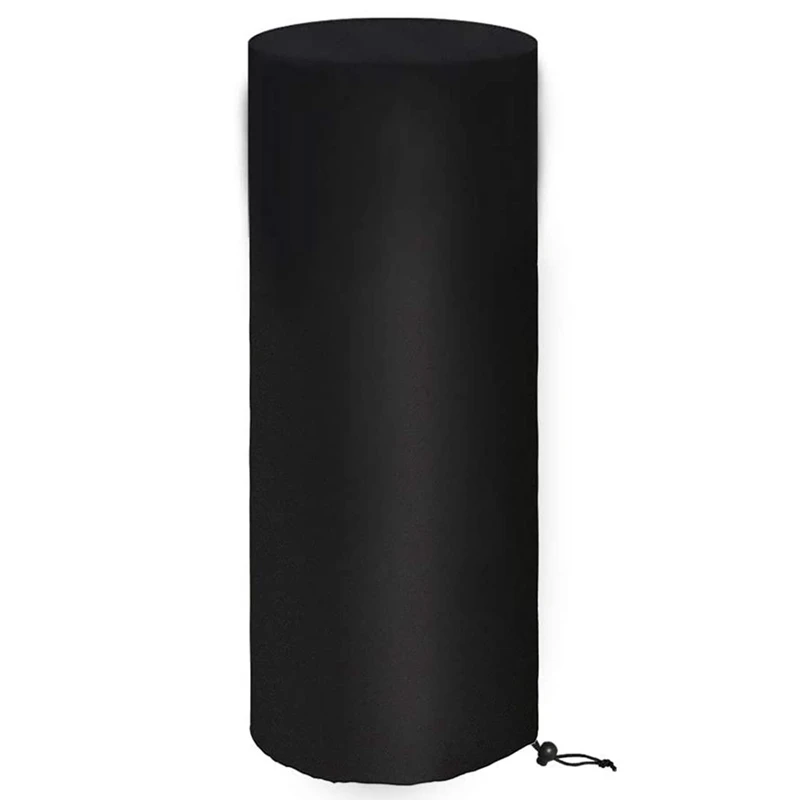 Patio Heater Covers Waterproof Outdoor Cover 210D Oxford Windproof Protection Around 50X50X120 Cm |