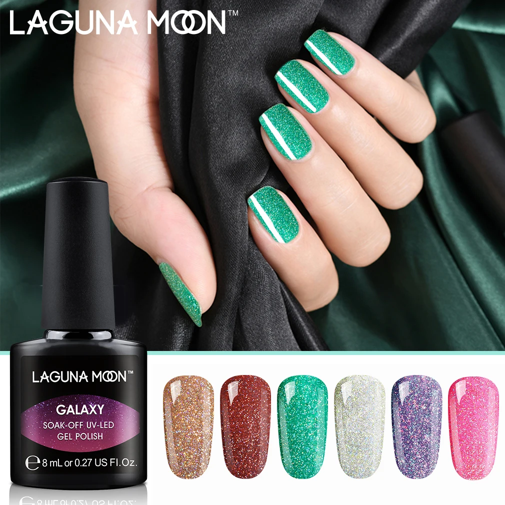 На Instagram 8 мл с сияющими блестками Неон УФ-гель для ногтей Гель-лак био-Гели Soak Off УФ