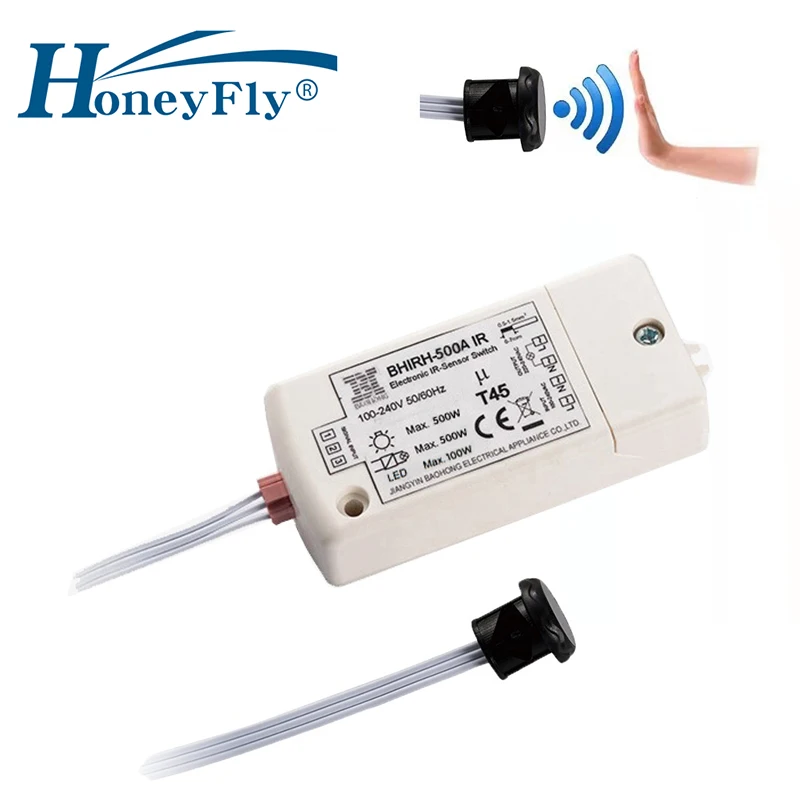 

Инфракрасный выключатель HoneyFly 500 Вт