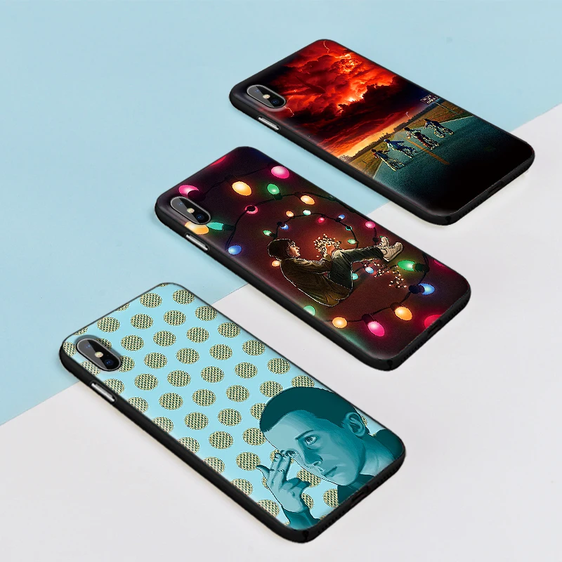 Странные вещи для iPhone 6 6S 7 8 Plus X XS XR Max 5 5S TPU Мягкий защитный чехол телефона |