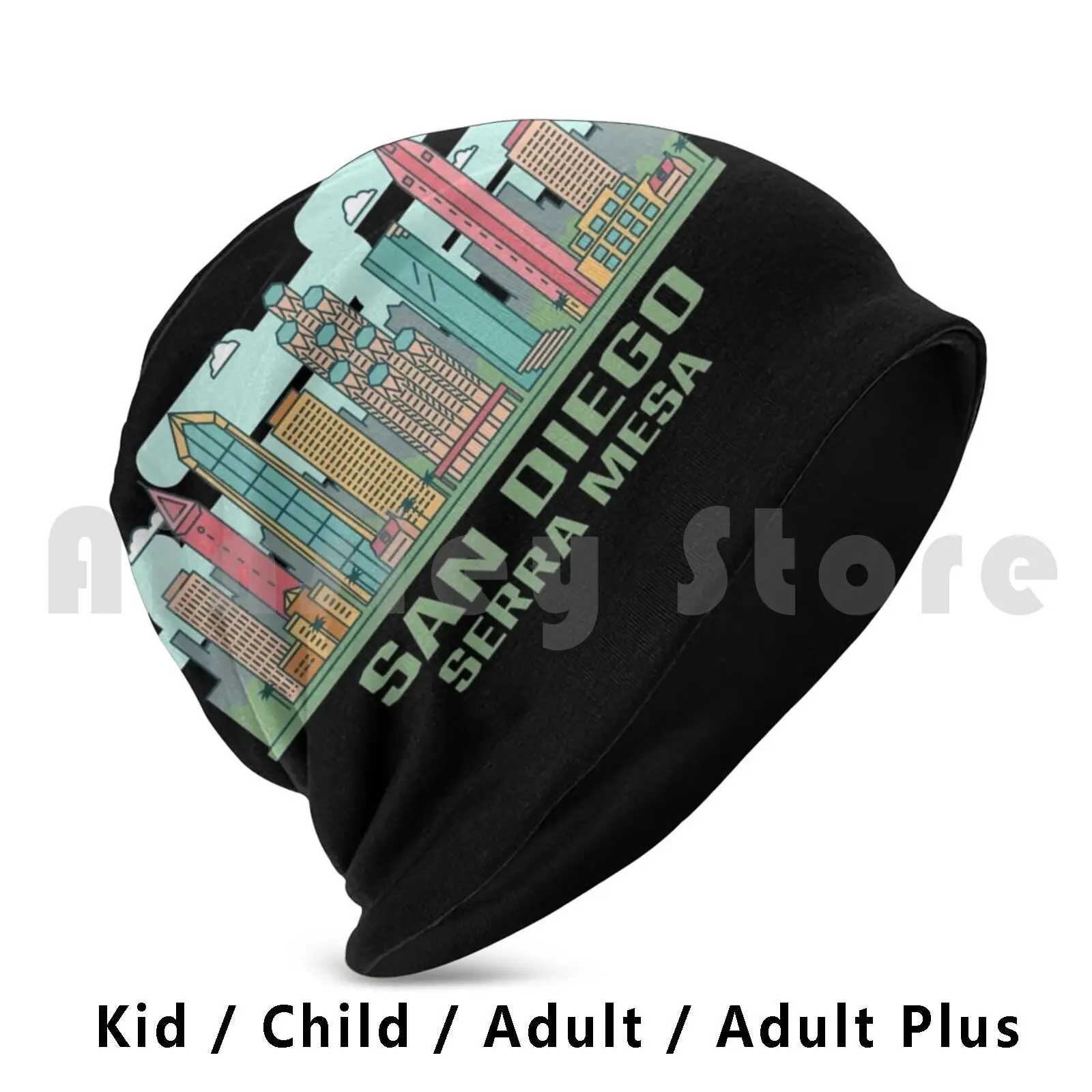 

Шапка-бини «Сан-Диего», «Сера-Меса»