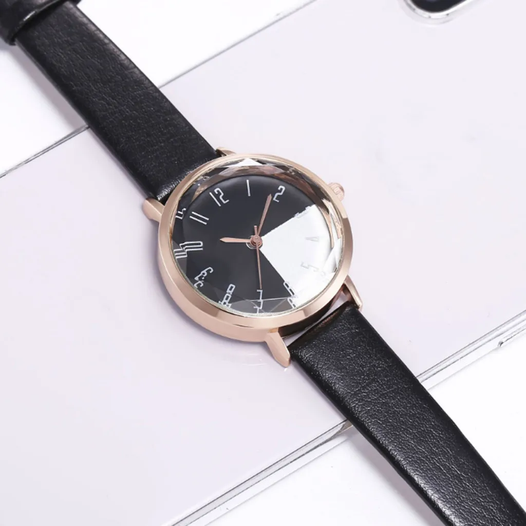 Часы кварцевые наручные модные дамские повседневные маленькие свежие часы для