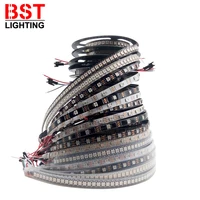 ws2812b led strip ws2812 5050 smart rgb led lights individually addressable led strip light blackwhite pcb ip306567 dc5v