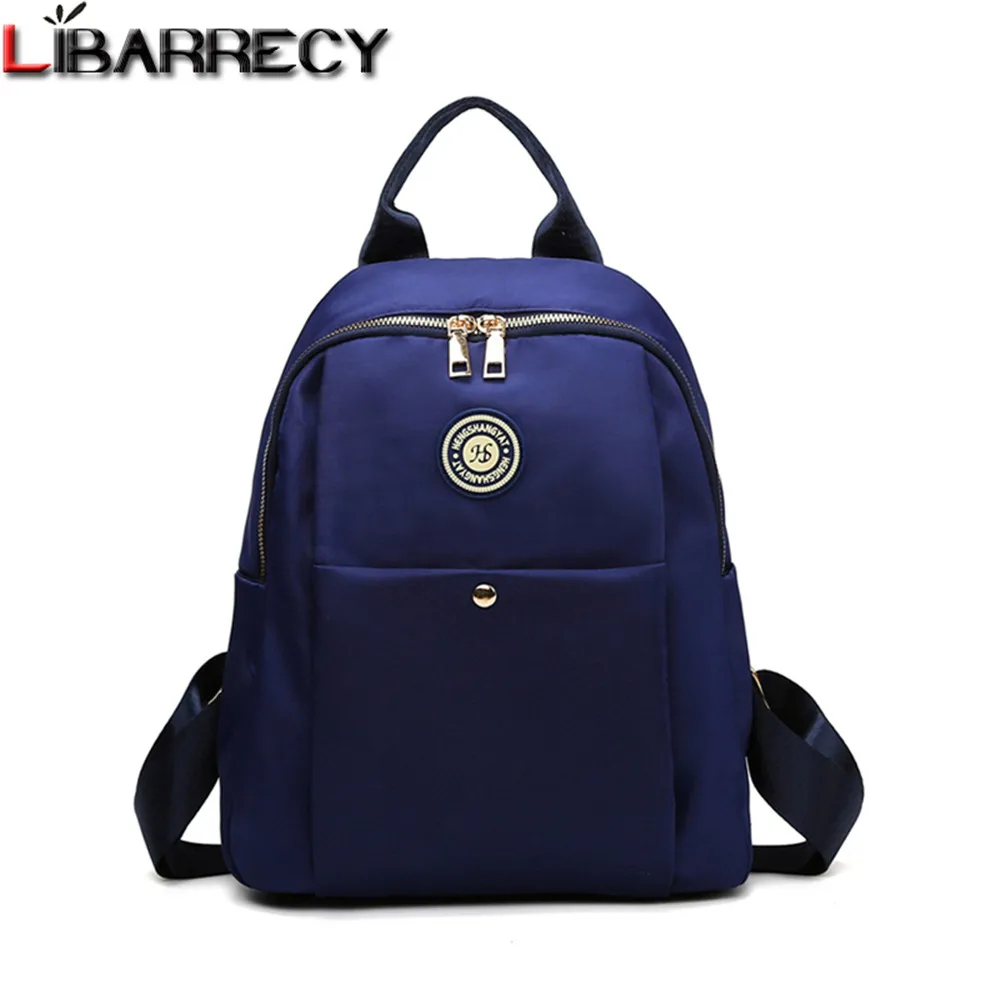 

Рюкзак женский нейлоновый, однотонный, многофункциональный, 2021