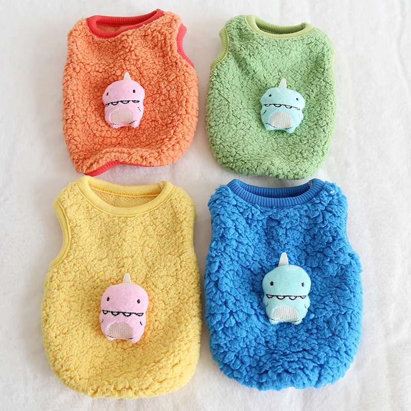 5 шт./лот мини жилет для кошек собак новорожденных щенков крошечная одежда мягкая