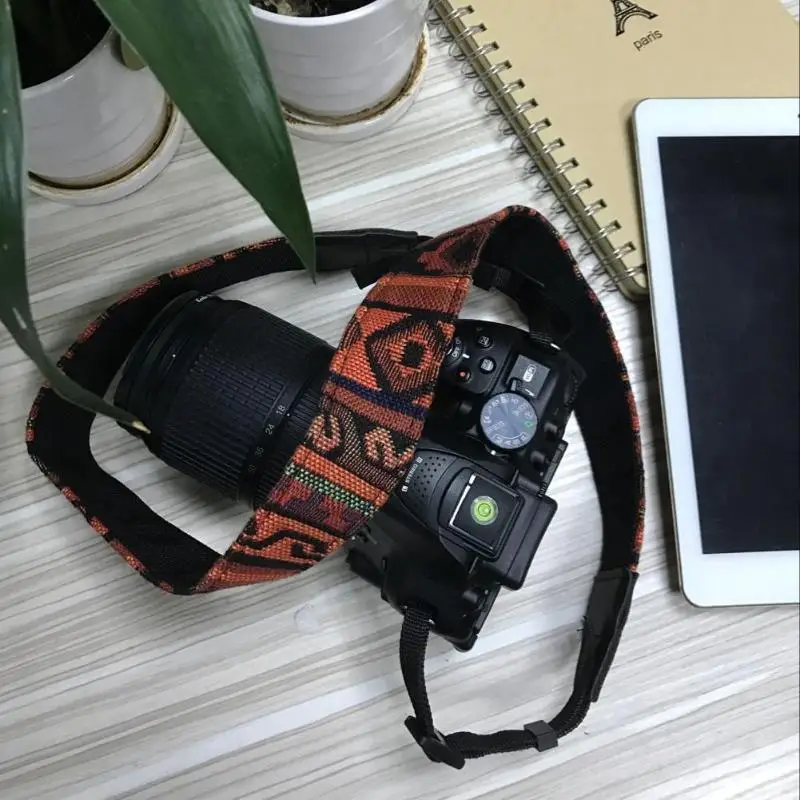 Винтажный наплечный шейный ремень для Canon Nikon sony SLR DSLR прочный хлопок винтажный