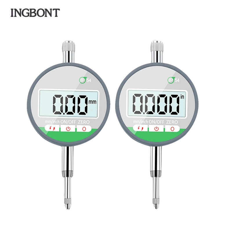 

INGBONT, 2 размера, 0,01 мм/0,001 мм, Новый точный электронный диапазон, цифровой индикатор, метрический/дюймовый циферблат, микрометр, тестовые инструменты