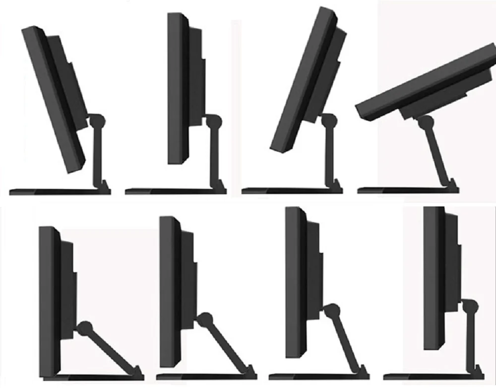 

Load 10kg Desktop Monitor Holder 10-27" LCD LED Folding Display Touch Screen Stand Monitor Mount Support Metal Bracket