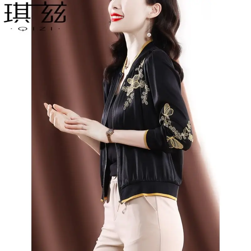 

Women's spring and autumn 2021 new short casual jacket fashion niche temperament top
