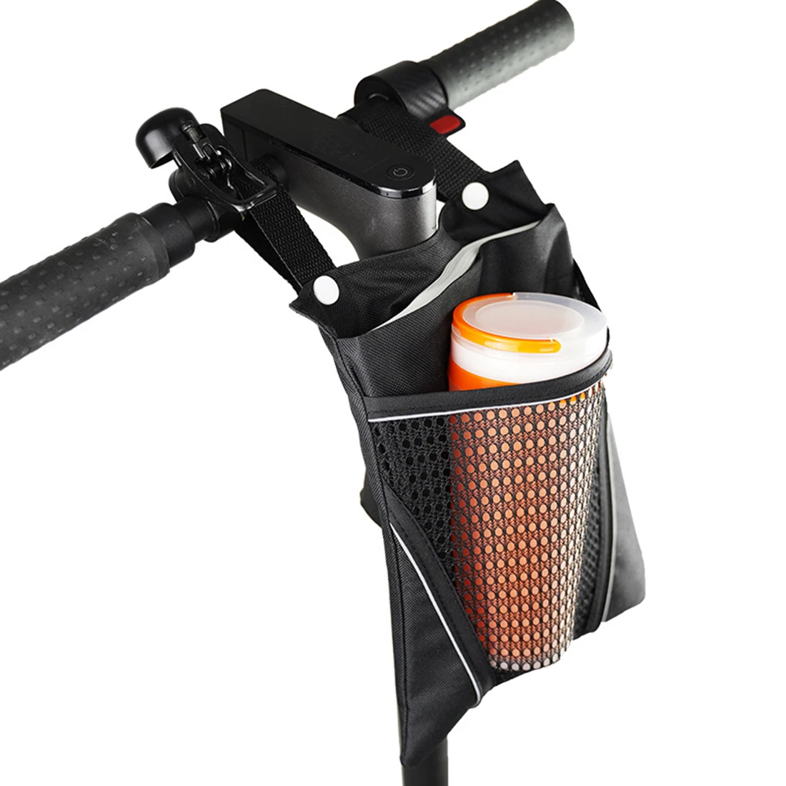 

1pcs Ebike Storage Bag Mesh Decorative Water Bottle Hoder Case For Xiaomi Ninebot Electric Bicycle Scooter Motorcycles Accessory