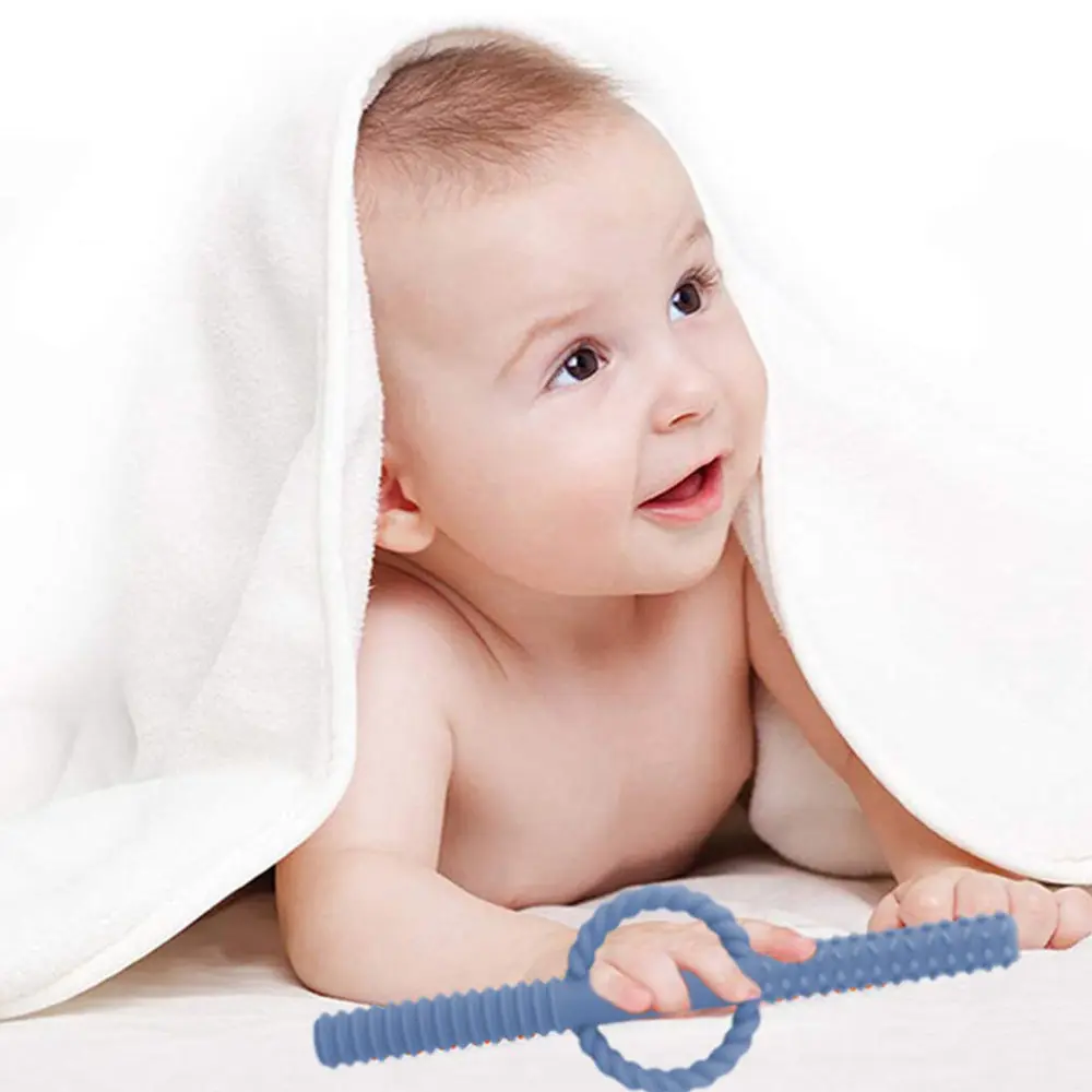 

1Set Creative Infant Teething Tubes Durable Silicone Teether Baby Teething