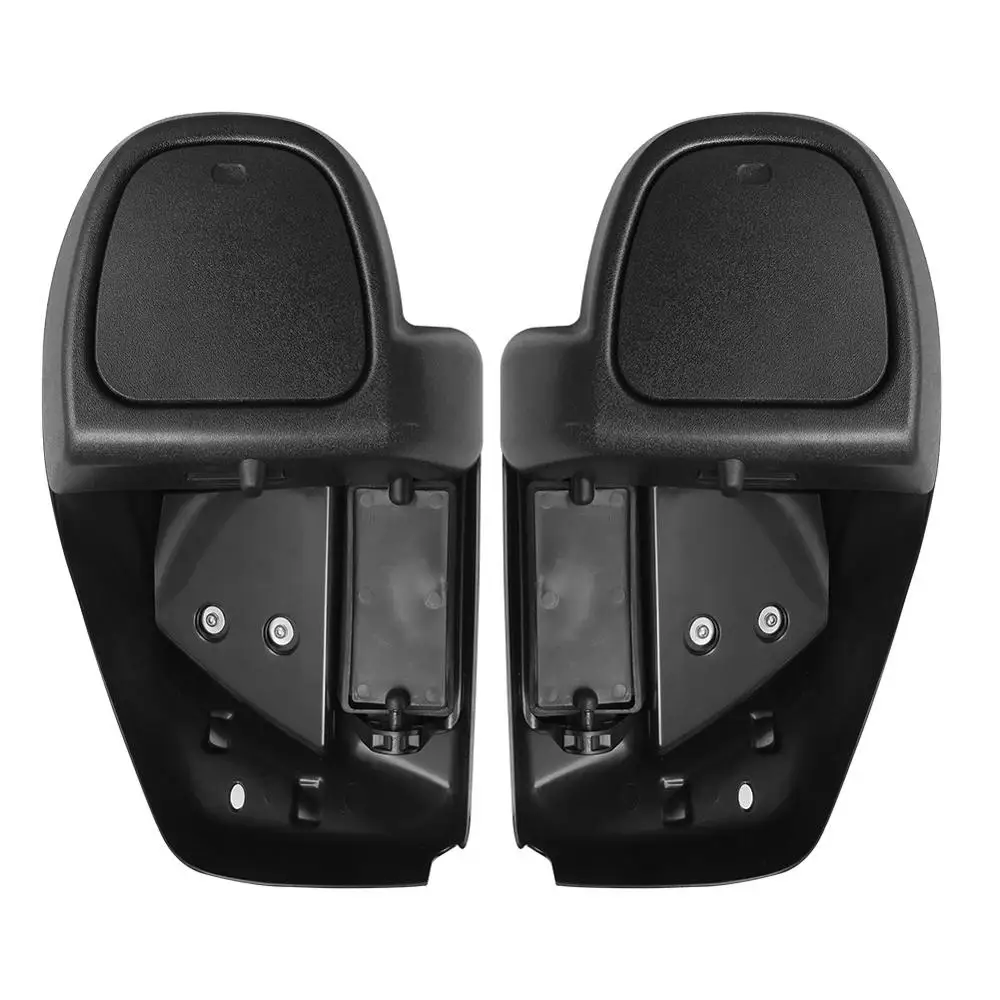 Мотоциклетный глянцевый черные нижние вентиляционные ножки обтекателя перчаток