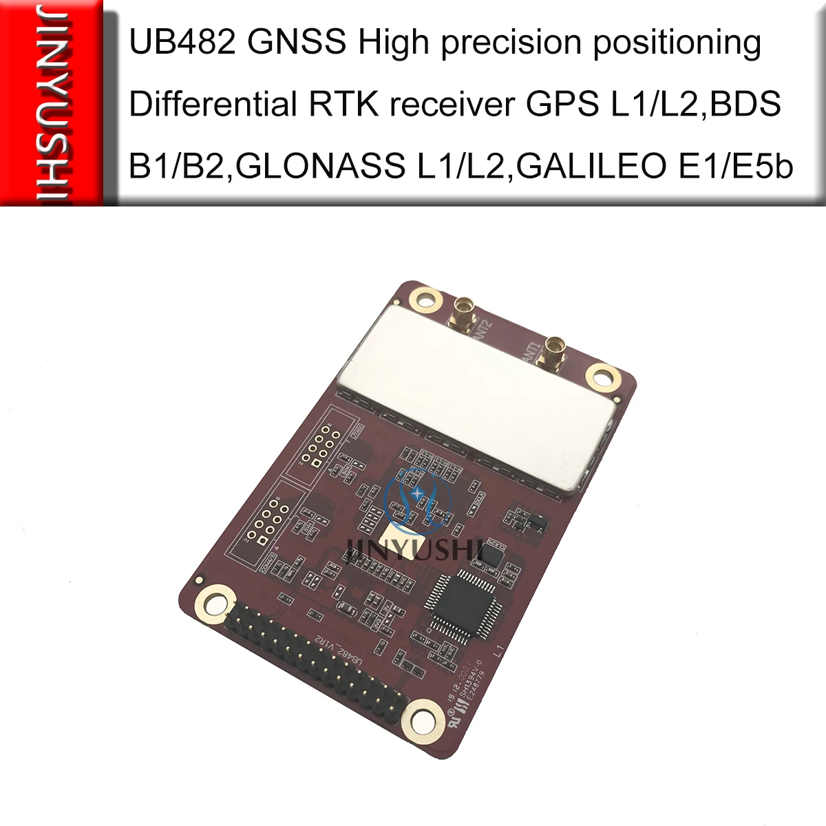 Высокоточный позиционирующий дифференциал RTK приемник UB482 GNSS GPS L1/L2 BDS B1/B2 GLONASS GALILEO