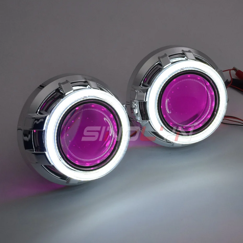 

Sinolyn 3-дюймовые Биксеноновые линзы для фар H7 H4, дневные ходовые огни, дневные ходовые огни, автомобильные HID Супер линзы H1, автомобильные аксессуары