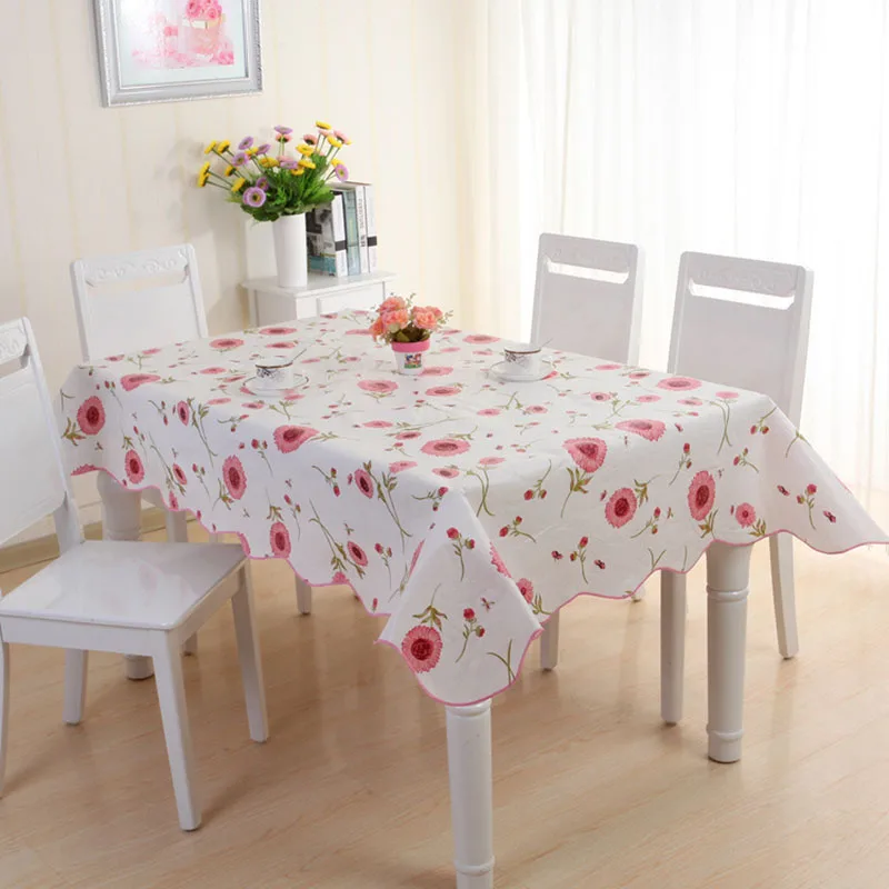 

Водонепроницаемая маслостойкая Скатерть из ПВХ, противоожоговая одноразовая домашняя длинная скатерть, тонкая секция ok