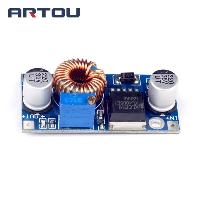 Понижающий модуль питания 5A Max DC-DC XL4005 светодиодный литиевый зарядный |