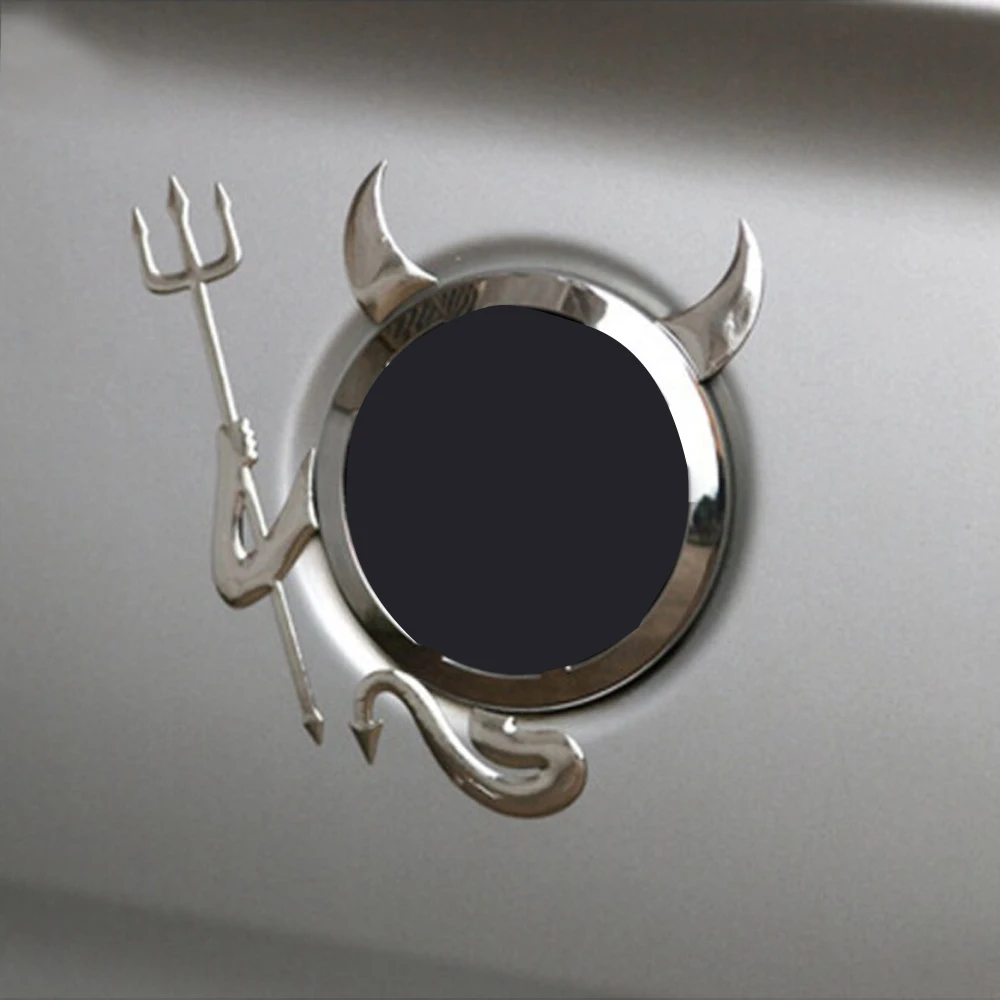 1 шт. 3D в виде маленького дьявола автомобильный Стикеры демона для укладки волос