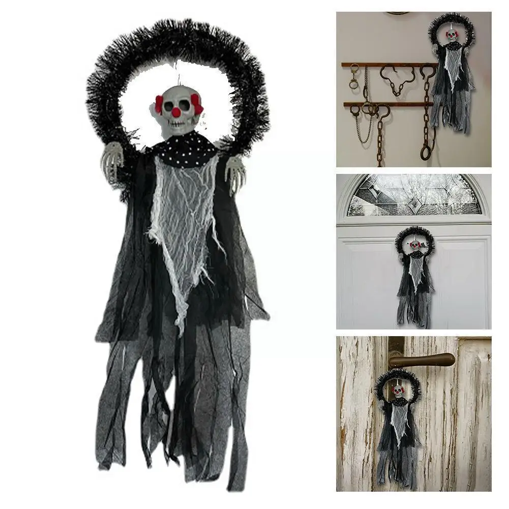 

Новинка, реквизит для оформления сцены клоуна на Хэллоуин, призрак, фестиваль, ужас, украшение, Фотофон P7S2