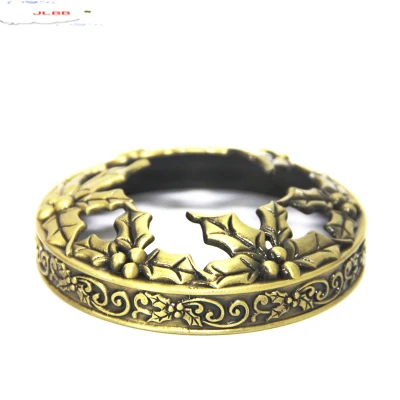 Железный Свеча художественного оформления Обложка покрыта водоотталкивающим