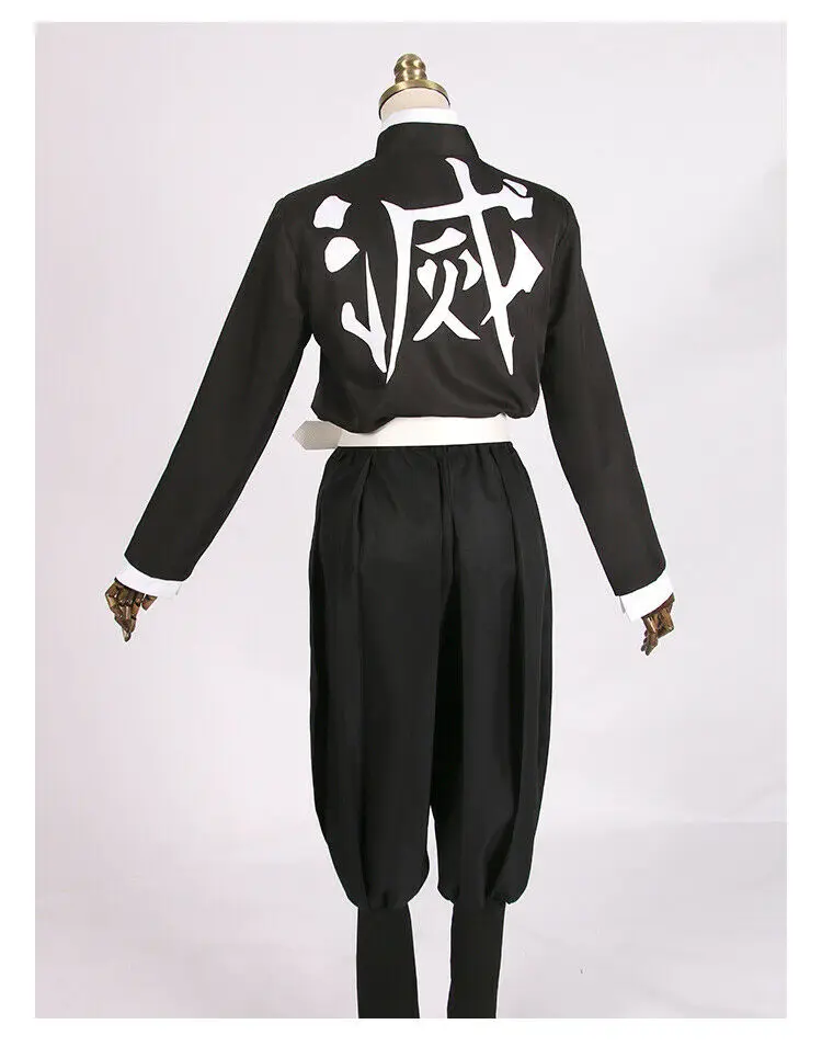 Костюм для косплея из аниме рассекающий демонов комбинезон Iguro Obanai Kamado Tanjirou