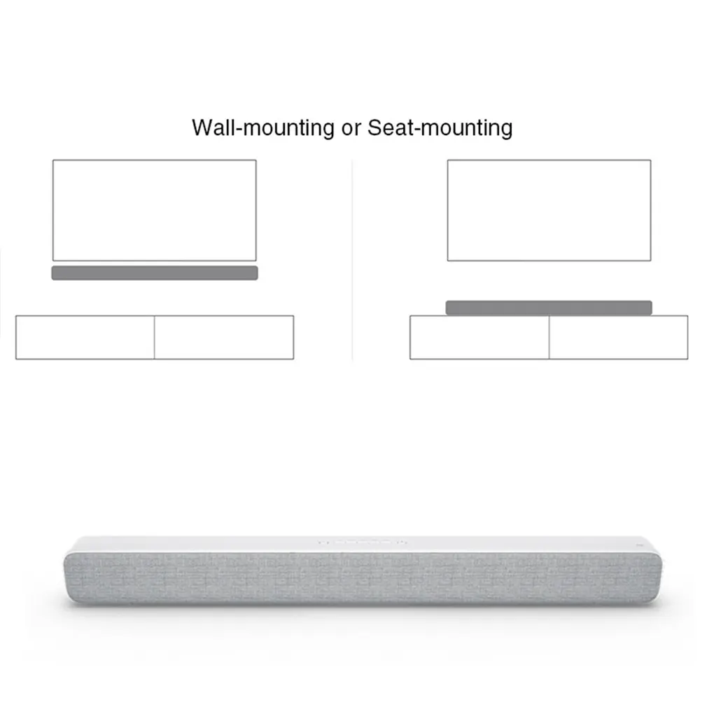 Xiaomi Bluetooth Саундбар для телевизора беспроводной динамик Саундбар поддержка оптический SPDIF AUX для домашнего кинотеатра