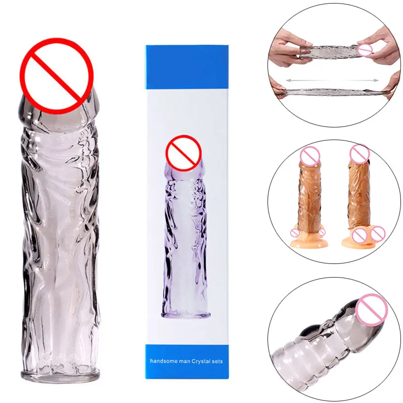 Удлинитель для пениса потенциальные секс игрушки мужчин многоразовый