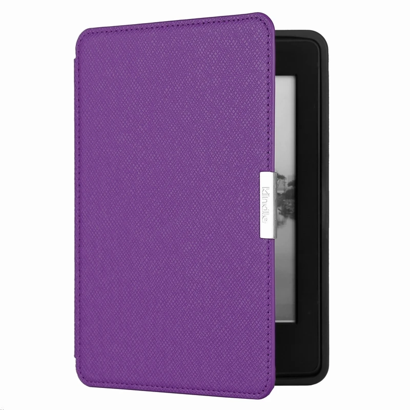 Для Amazon kindle Защитная крышка ультра-тонкий покоя чехол kindle paperwhite 1/2/3 электронная книга 6 дюймов Чехол KPW3 модель 958 - Цвет: Красный