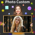 Квадратнаякруглая подарочная фотография PENGDA вышивка крестиком Мозаика вышивка картина фотографии друзей и родителей пользовательская алмазная живопись