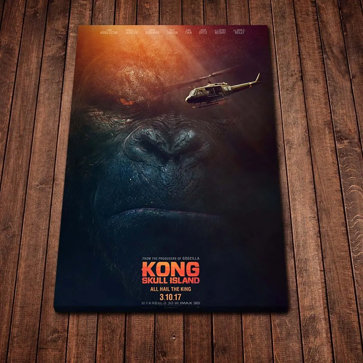 Goedkoop Schedel Eiland Movie Poster Verf Op Canvas Schilderijen Home Decor Voor Woonkamer Decoratie Moderne Kunst Mode Foto Wall Art 1T