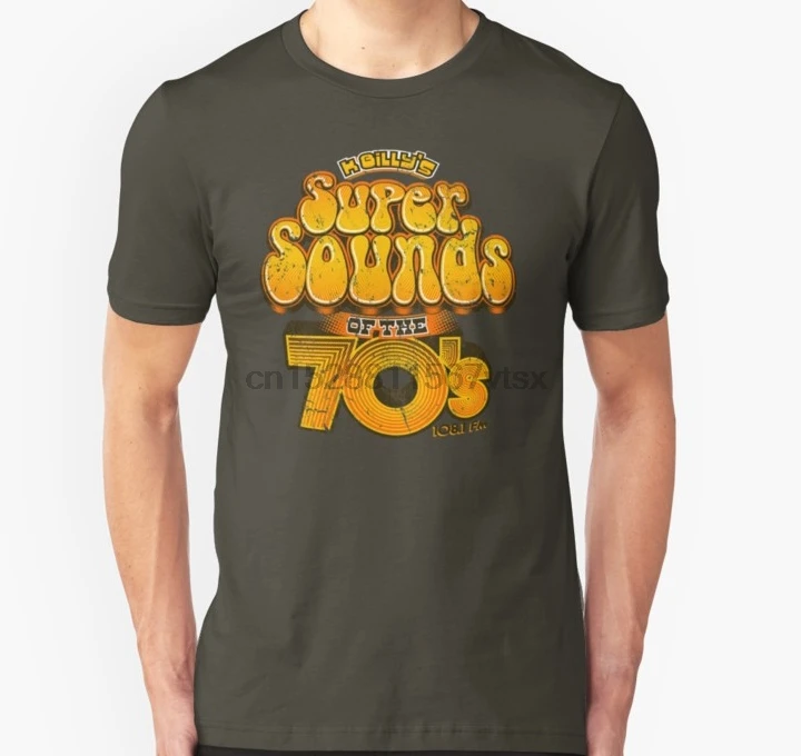 Мужская футболка K Billy Super Sounds of the 70s унисекс с принтом Футболки|Мужские футболки| |