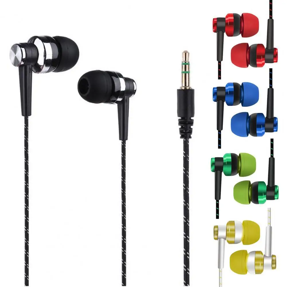 

In-ear Subwoofer Stereo Plastic Sports Headphones 3.5 mm For Android Phones