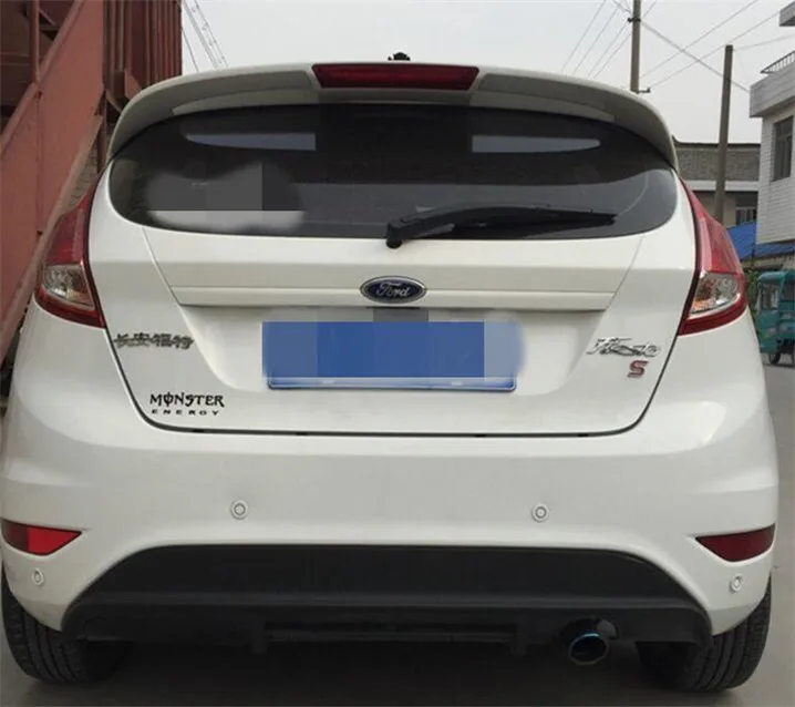 Спойлер для Ford Fiesta высококачественный спойлер из АБС-материала заднего крыла