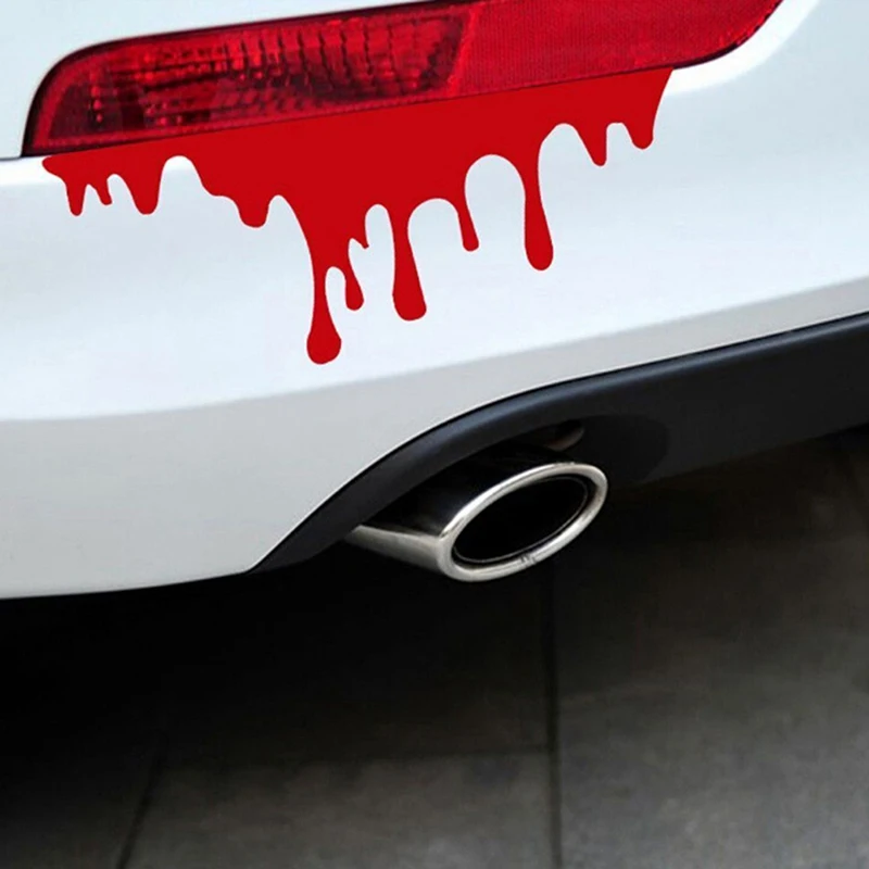 

1 шт. 20 см * 7 см отражающий красный крови автомобиля Стикеры s светильник бампер тела Стикеры автомобиля самоклеющиеся наклейки для Стикеры