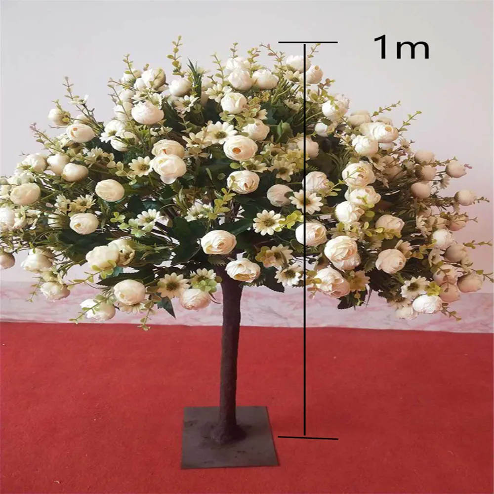 

Artificial Cherry Tree Simulation Plant Wedding Party Festival Desktop Decoration Fake Tree Festival Stage Outdoor Garden Decor