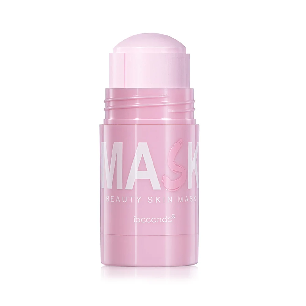 

Rose Clay Face Mask Stick Deep Pore Cleaning Moisturizing Brightening Skin Remove Blackheads Face Mask For Cleansing Solid Mask