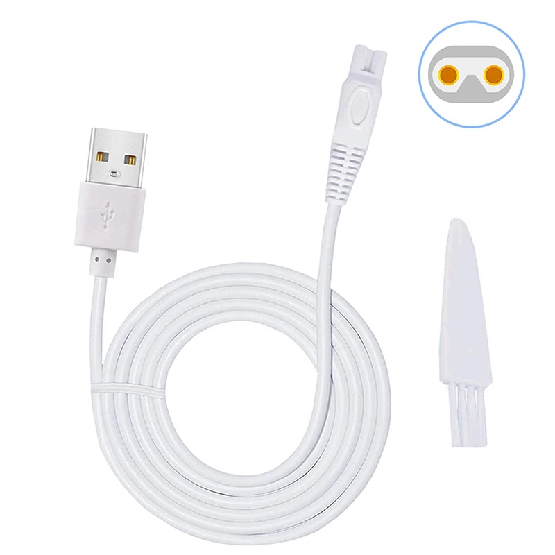 Зарядное устройство для электробритвы Женская бритва USB-кабель зарядки женский