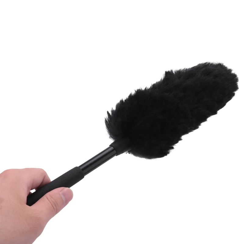 

Wool Wheel Brush Cleaning Brush Car Cleaning Small Tweezers Antistatic Wool Bar Mop